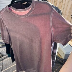 Lululemon washed red/ Pink T-Shirt